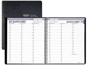House of Doolittle 272-02 Professional Weekly Planner, 15-Minute Appointments, 8-1/2 x 11, Black House of Doolittle 272-02 Professional Weekly Planner, 15-Minute Appointments, 8-1/2 x 11, Black