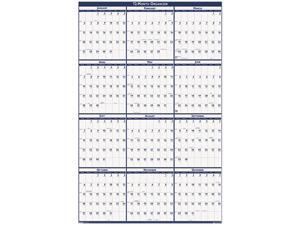 House Of Doolittle 3960 Poster Style Reversible/Erasable Yearly Wall Calendar, 18 x 24 House Of Doolittle 3960 Poster Style Reversible/Erasable Yearly Wall Calendar, 18 x 24