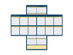 House of Doolittle 3974 Reversible Yearly Wall Planner, 60 x 26 House of Doolittle 3974 Reversible Yearly Wall Planner, 60 x 26