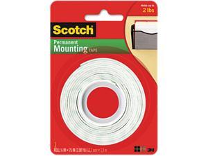 Scotch 110 Foam Mounting Double-Sided Tape, 1/2 Wide x 75 Long Scotch 110 Foam Mounting Double-Sided Tape, 1/2 Wide x 75 Long