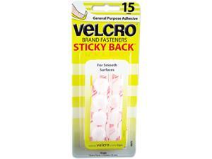 Velcro 90069 Sticky-Back Hook and Loop Dot Fasteners on Strips, 5/8 dia., Black, 15 Sets/Pack Velcro 90069 Sticky-Back Hook and Loop Dot Fasteners on Strips, 5/8 dia., Black, 15 Sets/Pack