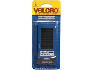 Velcro 90199 Industrial Strength Sticky-Back Hook and Loop Fastener Strips, 4 x 2, Black Velcro 90199 Industrial Strength Sticky-Back Hook and Loop Fastener Strips, 4 x 2, Black