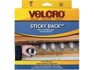 Velcro 91137 Sticky-Back Hook and Loop Fasteners in Dispenser, 3/4 Inch x 30 ft. Roll, Black Velcro 91137 Sticky-Back Hook and Loop Fasteners in Dispenser, 3/4 Inch x 30 ft. Roll, Black