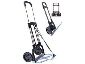 STEBCO 390009CHR Portable Slide-Flat Cart, 275lbs, 18 3/4 x 19 x 40, Black/Chrome STEBCO 390009CHR Portable Slide-Flat Cart, 275lbs, 18 3/4 x 19 x 40, Black/Chrome