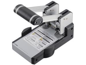 CARL 62100 100-Sheet Heavy-Duty XHC-2100 Two-Hole Punch, 9/32 Diameter Hole, Blue/Gray CARL 62100 100-Sheet Heavy-Duty XHC-2100 Two-Hole Punch, 9/32 Diameter Hole, Blue/Gray
