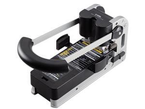 CARL XHC-2300 62300 Manual Hole Punch, 2 Punch Head(s) - 300 Sheet Capacity - 1/4" - Round Shape - Silver CARL XHC-2300 62300 Manual Hole Punch, 2 Punch Head(s) - 300 Sheet Capacity - 1/4" - Round Shape - Silver