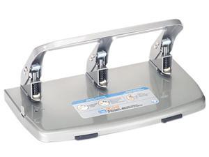 CARL 63040 40-Sheet HC-340 Heavy-Duty Three-Hole Punch, 9/32 Diameter Hole, Silver CARL 63040 40-Sheet HC-340 Heavy-Duty Three-Hole Punch, 9/32 Diameter Hole, Silver