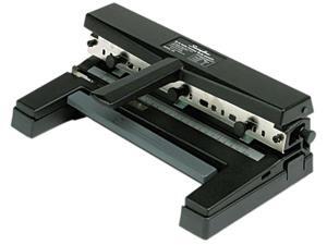 Swingline 74450 40-Sheet Two- to Four-Hole Adjustable Punch, 9/32 Diameter Hole, Black Swingline 74450 40-Sheet Two- to Four-Hole Adjustable Punch, 9/32 Diameter Hole, Black
