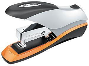 Swingline 87875 Optima Desktop Stapler, 70-Sheet Capacity, Silver/Orange/Black Swingline 87875 Optima Desktop Stapler, 70-Sheet Capacity, Silver/Orange/Black
