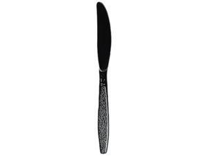 SOLO Cup Company GDR6KN Guildware Heavyweight Plastic Knives, Black, 1000/Carton SOLO Cup Company GDR6KN Guildware Heavyweight Plastic Knives, Black, 1000/Carton