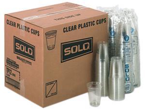 SOLO Cup Company TP12CT - Ultra Clear Cups, Squat, 12-14 oz, PET, 50/Bag, 1000/Carton SOLO Cup Company TP12CT - Ultra Clear Cups, Squat, 12-14 oz, PET, 50/Bag, 1000/Carton