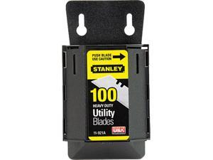 Stanley 11-921A Wall Mount Utility Knife Blade Dispenser w/Blades, 100/Pack Stanley 11-921A Wall Mount Utility Knife Blade Dispenser w/Blades, 100/Pack