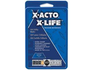 X-ACTO X692 SurGrip Utility Knife Blades, 100/Pack X-ACTO X692 SurGrip Utility Knife Blades, 100/Pack