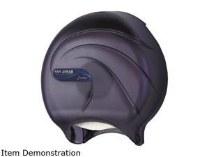 San Jamar R2090TBK Oceans Single JBT Tissue Dispenser, 9 5/8 x 5 1/2 x 11 3/4, Black Pearl San Jamar R2090TBK Oceans Single JBT Tissue Dispenser, 9 5/8 x 5 1/2 x 11 3/4, Black Pearl