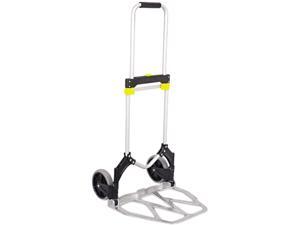 Safco 4052 Stow-Away Medium Hand Truck, 275lb Capacity, 19-1/2w x 22d x 43h, Aluminum Safco 4052 Stow-Away Medium Hand Truck, 275lb Capacity, 19-1/2w x 22d x 43h, Aluminum