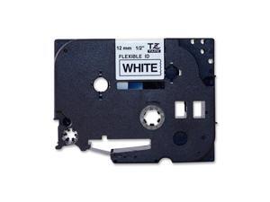 Brother TZE-FX231 TZe Flexible Tape Cartridge for P-Touch Labelers, 1/2in x 26.2ft, Black on White Brother TZE-FX231 TZe Flexible Tape Cartridge for P-Touch Labelers, 1/2in x 26.2ft, Black on White