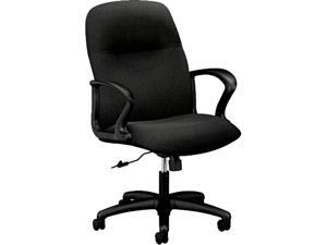 HON H2072.H.CU10.T Gamut Series Managerial Mid-Back Swivel/Tilt Chair, Black HON H2072.H.CU10.T Gamut Series Managerial Mid-Back Swivel/Tilt Chair, Black
