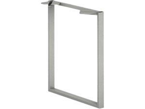 HON VSL20LT Voi O-Leg Support for Worksurface, 20d x 28-1/2h, Platinum Metallic HON VSL20LT Voi O-Leg Support for Worksurface, 20d x 28-1/2h, Platinum Metallic