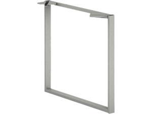 HON VSL30LT Voi O-Leg Support for Worksurface, 30d x 28-1/2h, Platinum Metallic HON VSL30LT Voi O-Leg Support for Worksurface, 30d x 28-1/2h, Platinum Metallic