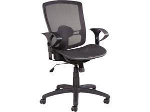 Alera Etros Series ET4218 (ALEET4218) Suspension Mesh Mid-Back Synchro Tilt Chair, Mesh Back/Seat, Black Alera Etros Series ET4218 (ALEET4218) Suspension Mesh Mid-Back Synchro Tilt Chair, Mesh Back/Seat, Black