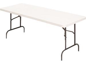 Alera 65602 (ALE65602) Banquet Folding Table, Rectangular, Radius Edge, 60 X 30 X 29, Platinum/Charcoal Alera 65602 (ALE65602) Banquet Folding Table, Rectangular, Radius Edge, 60 X 30 X 29, Platinum/Charcoal