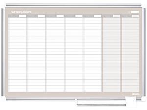 Bi-Silque GA0396830 MasterVision Weekly Planner, 36x24, Aluminum Frame Bi-Silque GA0396830 MasterVision Weekly Planner, 36x24, Aluminum Frame