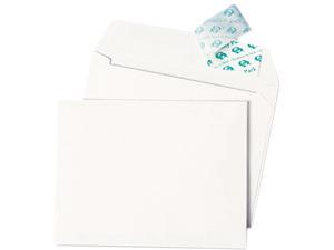 Quality Park 10740 Greeting Card/Invitation Envelope, Contemporary, Redi-Strip,#51/2, White,100/Box Quality Park 10740 Greeting Card/Invitation Envelope, Contemporary, Redi-Strip,#51/2, White,100/Box