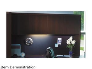 Mayline Aberdeen Series AHW72LDC Aberdeen Series Laminate Wood Door Hutch, 72w x 15d x 39 1/4 h, Mocha Mayline Aberdeen Series AHW72LDC Aberdeen Series Laminate Wood Door Hutch, 72w x 15d x 39 1/4 h, Mocha