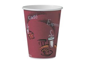 SOLO Cup Company OF12BI-0041 Bistro Design Hot Drink Cups, Paper, 12 oz., 300/Carton SOLO Cup Company OF12BI-0041 Bistro Design Hot Drink Cups, Paper, 12 oz., 300/Carton