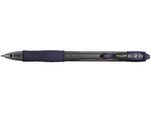 Pilot 31187 G2 Roller Ball Retractable Gel Pen, Navy Ink, Fine, Dozen Pilot 31187 G2 Roller Ball Retractable Gel Pen, Navy Ink, Fine, Dozen