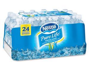 Nestle Waters 101264 Pure Life Purified Water, 16.9 oz Bottles, 24/Carton Nestle Waters 101264 Pure Life Purified Water, 16.9 oz Bottles, 24/Carton