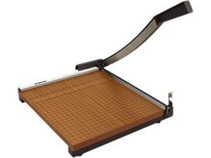 X-ACTO 26612 Wood Base Guillotine Trimmer, 12 Sheets, Wood Base, 12" x 12" X-ACTO 26612 Wood Base Guillotine Trimmer, 12 Sheets, Wood Base, 12" x 12"