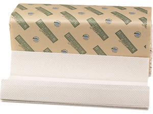 Boardwalk 11GREEN Green Folded Towels, C-Fold, Natural White, 10 1/8W x 13L, 150/Pack, 16/Carton Boardwalk 11GREEN Green Folded Towels, C-Fold, Natural White, 10 1/8W x 13L, 150/Pack, 16/Carton