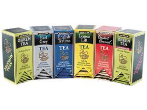 Bigelow 15577 Assorted Tea Packs, Six Flavors, 28 Tea Bags/Flavor, 168/Carton Bigelow 15577 Assorted Tea Packs, Six Flavors, 28 Tea Bags/Flavor, 168/Carton