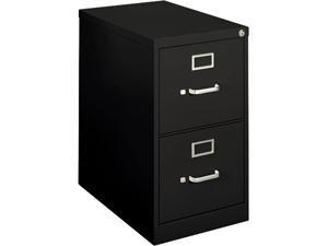 H410 Series Two-Drawer Locking Vertical File 15w x 22d x 26-1/8h Black H410 Series Two-Drawer Locking Vertical File 15w x 22d x 26-1/8h Black