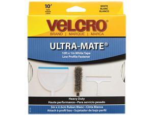 Sticky-Back Ultra-Thin Tape, 1" x 10', White Sticky-Back Ultra-Thin Tape, 1" x 10', White