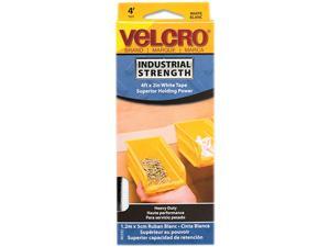 Velcro 90595 Industrial Strength Hook and Loop Fastener Tape Roll, 2" x 4 ft. Roll, White Velcro 90595 Industrial Strength Hook and Loop Fastener Tape Roll, 2" x 4 ft. Roll, White