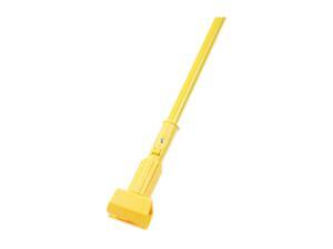 UNISAN 610 Plastic Jaws Mop Handle for 5 Wide Mop Heads, 60 in, Aluminum Handle, Yellow UNISAN 610 Plastic Jaws Mop Handle for 5 Wide Mop Heads, 60 in, Aluminum Handle, Yellow