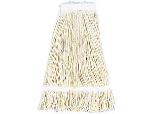 UNISAN 424C Pro Loop Web/Tailband Wet Mop Head, Cotton, 24-oz., White UNISAN 424C Pro Loop Web/Tailband Wet Mop Head, Cotton, 24-oz., White