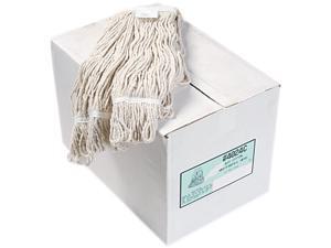 UNISAN 4024CCT Pro Loop Web/Tailband Wet Mop Head, Cotton, 12/Carton UNISAN 4024CCT Pro Loop Web/Tailband Wet Mop Head, Cotton, 12/Carton