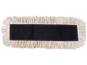 UNISAN 1636 Disposable Dust Mop Head w/Sewn Center Fringe, Cotton/Synthetic, 36w x 5d, White UNISAN 1636 Disposable Dust Mop Head w/Sewn Center Fringe, Cotton/Synthetic, 36w x 5d, White