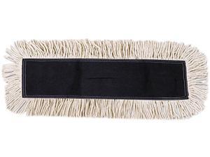UNISAN 1624 Disposable Dust Mop Head, Cotton/Synthetic, 24w x 5d, White UNISAN 1624 Disposable Dust Mop Head, Cotton/Synthetic, 24w x 5d, White
