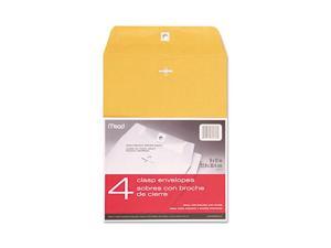 Mead 76012 Clasp Envelope, 9 x 12, 24lb, Kraft, 4/Pack Mead 76012 Clasp Envelope, 9 x 12, 24lb, Kraft, 4/Pack