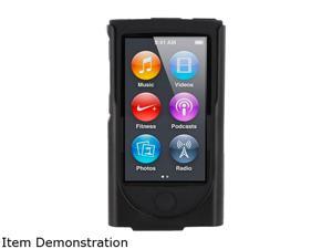 roocase Hybrid Silicone Case with Detachable Clip for iPod Nano 7 RC-NANO7-HYB-BK roocase Hybrid Silicone Case with Detachable Clip for iPod Nano 7 RC-NANO7-HYB-BK