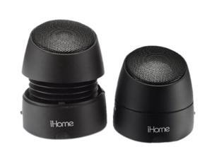 iHome iHM79BC Rechargeable Mini Stereo Speakers (Black) iHome iHM79BC Rechargeable Mini Stereo Speakers (Black)