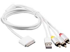 inland Composite AV Cable for iOS Device 08570 inland Composite AV Cable for iOS Device 08570