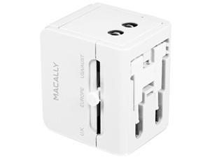 Macally Universal Power Plug Adapterwith USB Charger - LP-PTCII Macally Universal Power Plug Adapterwith USB Charger - LP-PTCII
