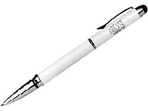 Adesso CYBERPEN 301W 3-in-1 Executive Stylus Pen with Laser Pointer Barrel Color: White Ink Color: Black Adesso CYBERPEN 301W 3-in-1 Executive Stylus Pen with Laser Pointer Barrel Color: White Ink Color: Black