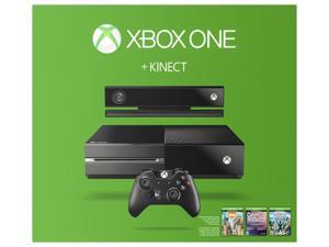 Xbox One 500GB 3 Game Console Bundle with Kinect (No Chat Headset Included) Xbox One 500GB 3 Game Console Bundle with Kinect (No Chat Headset Included)