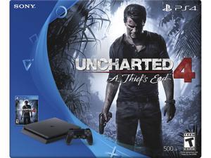 PlayStation 4 Slim 500GB Console - Uncharted 4 Bundle PlayStation 4 Slim 500GB Console - Uncharted 4 Bundle